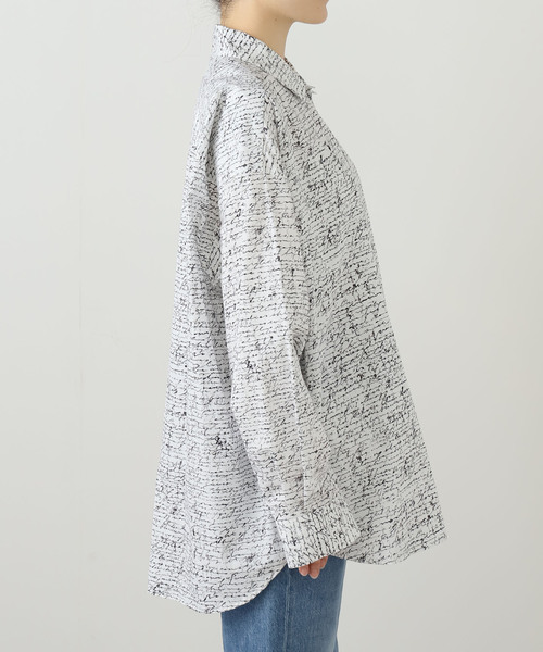 SEEALL（シーオール）の「SEEALL REGULAR SHIRTS SAU51/SH182P：シャツ（シャツ/ブラウス・レディース・ホワイト・4）」の7枚目の写真