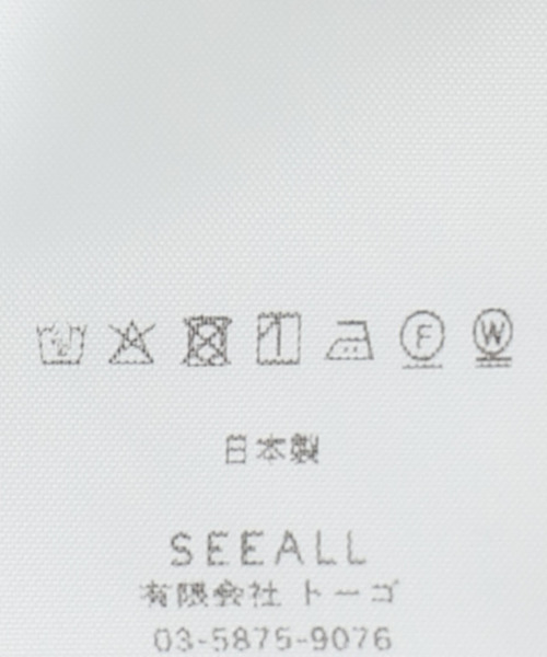 SEEALL（シーオール）の「SEEALL REGULAR SHIRTS SAU51/SH182P：シャツ（シャツ/ブラウス・レディース・ホワイト・4）」の11枚目の写真