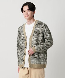 A DAY IN THE LIFE UNITED ARROWS（アデイインザライフユナイテッドアローズ）の「アブストラクト パターン カーディガン-ウォッシャブル-＜A DAY IN THE LIFE＞（カーディガン/ボレロ・メンズ）」