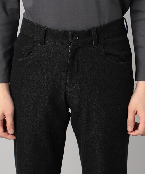 COMME CA MEN(コムサメン)の「【裏起毛】尾州産 2WAYストレッチ 5ポケットパンツ(スラックス・メンズ・ライトグレー/ネイビー/ブラック・S/L/M)」の13枚目の写真
