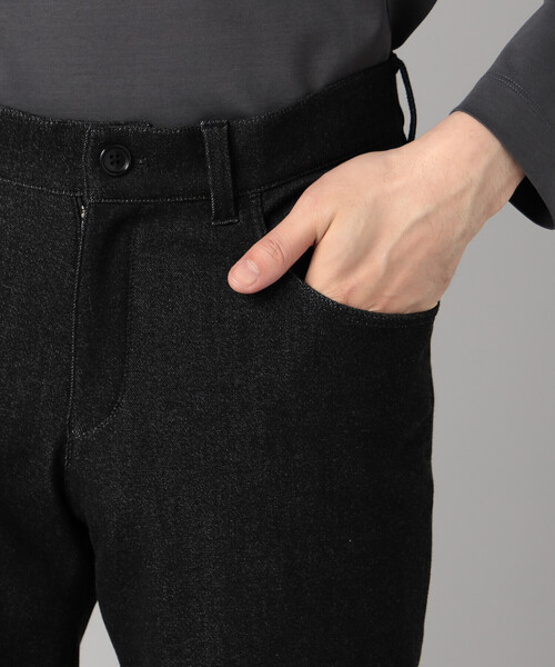 COMME CA MEN(コムサメン)の「【裏起毛】尾州産 2WAYストレッチ 5ポケットパンツ(スラックス・メンズ・ライトグレー/ネイビー/ブラック・S/L/M)」の11枚目の写真