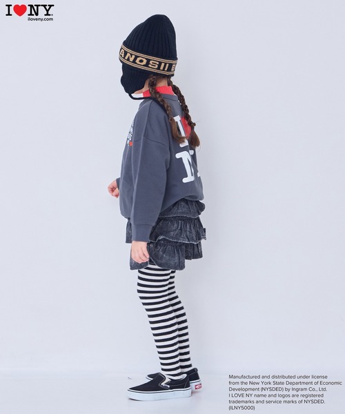 MARKEY'S（マーキーズ）の「デニムフリルキュロットパンツ（その他パンツ・キッズ・ブラック/ライトブルー・90/100/110/120/80/130/95）」の15枚目の写真