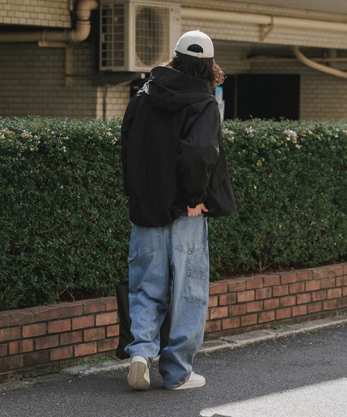 SKEWed(スキュー)の「SKEWed/スキュー ストーンウォッシュ加工 ダンガリーパンツ(デニムパンツ・メンズ・ブルー/ブラック・34/32/30)」の16枚目の写真