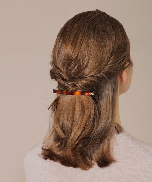 MACKINTOSH LONDON(マッキントッシュ ロンドン)の「【婦人画報11月号掲載】【ALEXANDRE DE PARIS】バレッタ(バレッタ/ヘアクリップ・レディース・ブラック/ブラウン系その他4・FREE)」の2枚目の写真