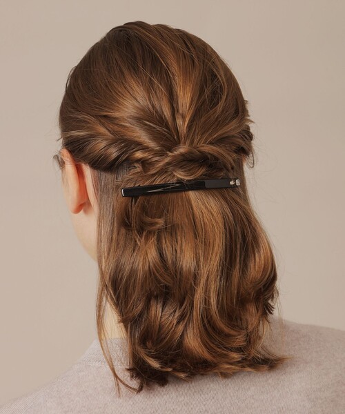 MACKINTOSH LONDON(マッキントッシュ ロンドン)の「【婦人画報11月号掲載】【ALEXANDRE DE PARIS】バレッタ(バレッタ/ヘアクリップ・レディース・ブラック/ブラウン系その他4・FREE)」の3枚目の写真