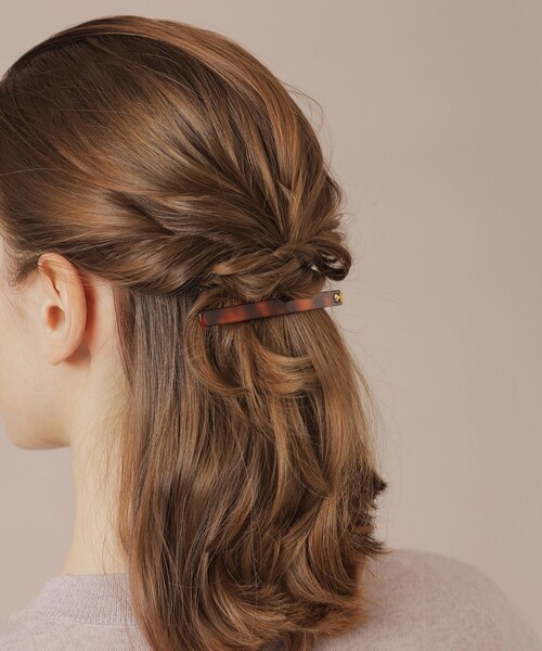 MACKINTOSH LONDON(マッキントッシュ ロンドン)の「【婦人画報11月号掲載】【ALEXANDRE DE PARIS】バレッタ(バレッタ/ヘアクリップ・レディース・ブラック/ブラウン系その他4・FREE)」の4枚目の写真