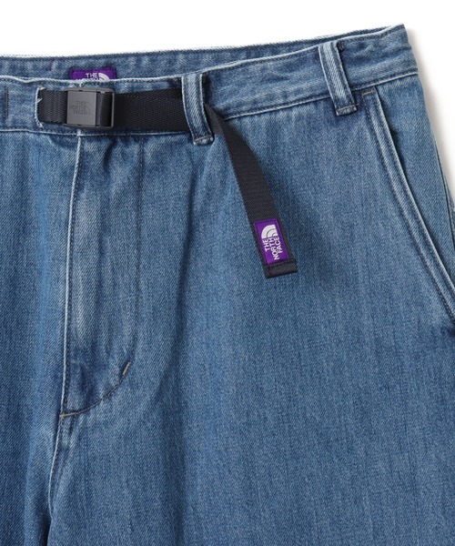THE NORTH FACE PURPLE LABEL（ザ ノースフェイス パープルレーベル）の「THE NORTH FACE PURPLE LABEL Denim Wide Tapered Field Pants / ザ・ノース・フェイス パープル レーベル デニム ワイド テーパード フィールド パンツ（その他パンツ・メンズ・インディゴブルー/ライトブルー・30inch/32inch/34inch/36inch）」の3枚目の写真
