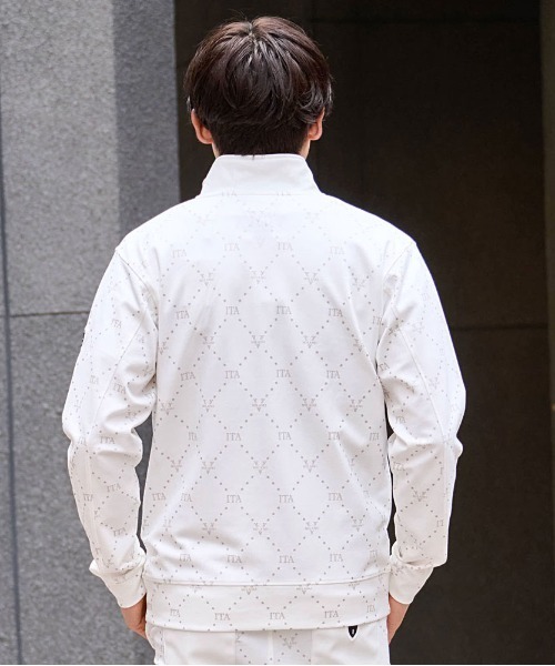 VIOLA（ヴィオラ）の「『VIOLA rumore/ヴィオラ ルモーレ』総柄フルZIP JKT（ジャージ・メンズ・ブラック/オフホワイト・L/XL/M）」の5枚目の写真