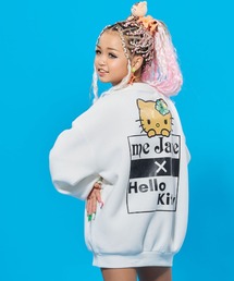 meJane（ミージェーン）の「HELLO KITTY×mejaneコラボ 裏起毛BIGスウェット トレーナー（スウェット・キッズ）」