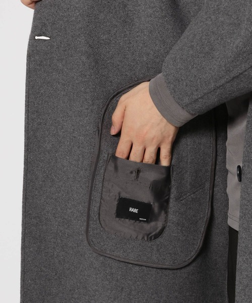 HARE（ハレ）の「プレミアムウールダブルリバーコート(HARE