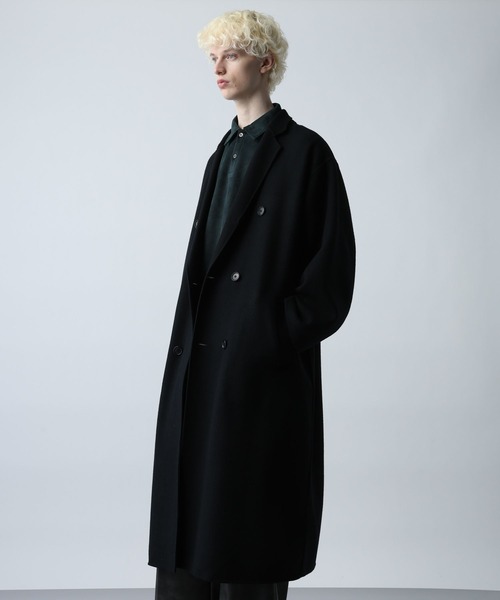 プレミアムウールダブルリバーコート(HARE)（チェスターコート）｜HARE