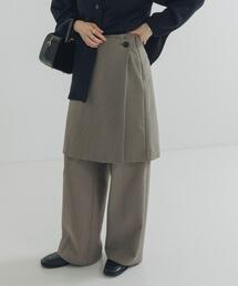 URBAN RESEARCH | ウールブレンドチェックスカート(スカート)