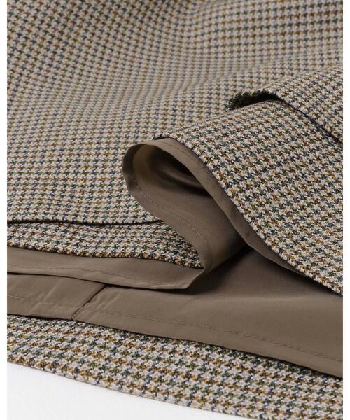 URBAN RESEARCH（アーバンリサーチ）の「ウールブレンドチェックスカート（スカート・レディース・キャメル/グレー系その他・36/38）」の22枚目の写真