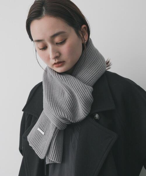 人気 ロゴ入り グレー マフラー モスキーノ MOSCHINO マフラー レディース M5293 50124 014 TOY