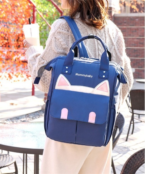 BACKYARD FAMILY(バックヤードファミリー)の「リュック 動物 大容量 rucksackzs6022(バックパック/リュック・レディース・ブラック/ネイビー/グリーン系その他/グレー系その他2/ダークグレー/レッド系その他/ピンク/グリーン/ピンク系その他/ブラック系その他/レッド・FREE)」の1枚目の写真