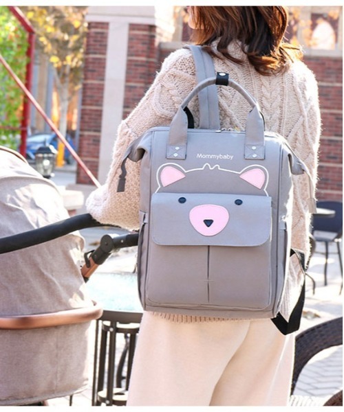 BACKYARD FAMILY(バックヤードファミリー)の「リュック 動物 大容量 rucksackzs6022(バックパック/リュック・レディース・ブラック/ネイビー/グリーン系その他/グレー系その他2/ダークグレー/レッド系その他/ピンク/グリーン/ピンク系その他/ブラック系その他/レッド・FREE)」の4枚目の写真