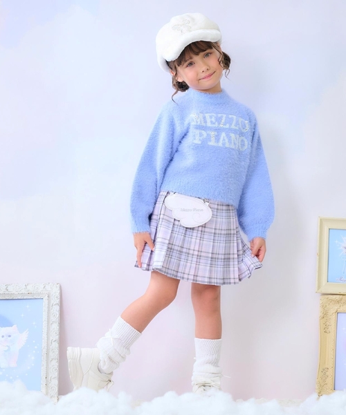 セール】ロゴシャギーニット プルオーバー（ニット/セーター）｜mezzo