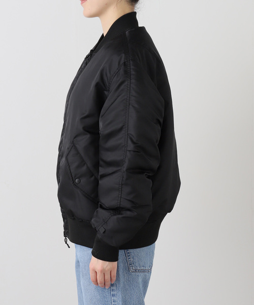 DAIWA PIER39（ダイワピア39）の「DAIWA PIER 39 TECH REVERSIBLE MA-1 INNER BW-43025W：ダウンジャケット（ダウンジャケット/コート・レディース・ブラック・MEDIUM）」の6枚目の写真
