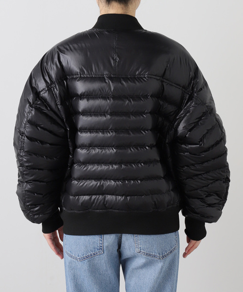 DAIWA PIER39（ダイワピア39）の「DAIWA PIER 39 TECH REVERSIBLE MA-1 INNER BW-43025W：ダウンジャケット（ダウンジャケット/コート・レディース・ブラック・MEDIUM）」の13枚目の写真