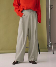 BEAUTY&YOUTH UNITED ARROWS | ウールブレンド ツイルバックゴムパンツ ウォッシャブル(その他パンツ)