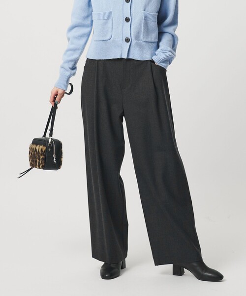 BEAUTY&YOUTH UNITED ARROWS(ビューティーアンドユースユナイテッドアローズ)の「ウールブレンド ツイルバックゴムパンツ ウォッシャブル(その他パンツ・レディース・モカ/ベージュ/ダークグレー/ピンク・M/XS/S)」の18枚目の写真
