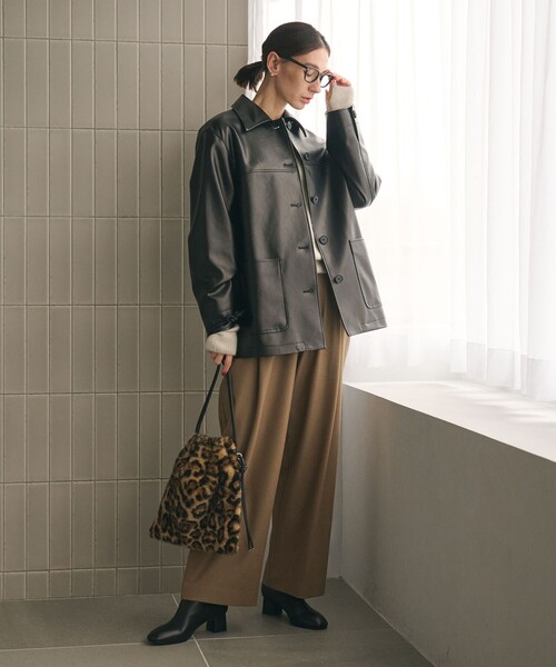 ビューティー＆ユース ユナイテッドアローズ（BEAUTY&YOUTH）/ウールブレンド ツイルバックゴムパンツ ウォッシャブル セール】ウールブレンド ツイルバックゴムパンツ ウォッシャブル