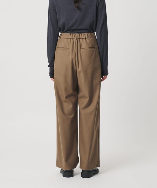 BEAUTY&YOUTH UNITED ARROWS（ビューティーアンドユースユナイテッドアローズ）の「ウールブレンド ツイルバックゴムパンツ ウォッシャブル（その他パンツ・レディース・モカ/ベージュ/ダークグレー/ピンク・M/XS/S）」の11枚目の写真