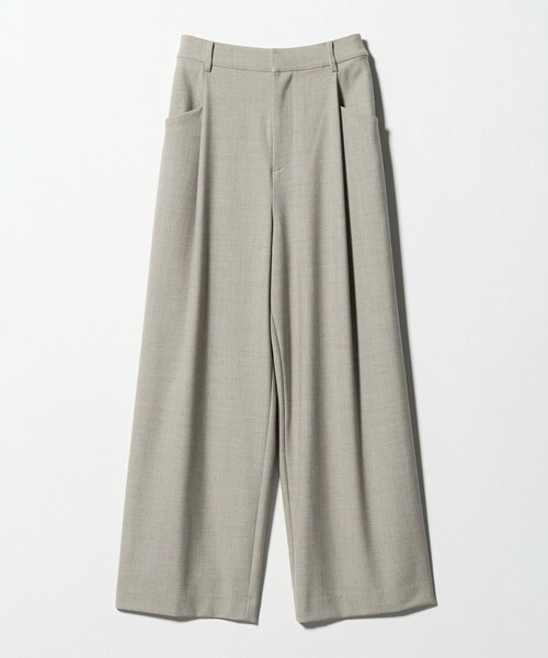 BEAUTY&YOUTH UNITED ARROWS（ビューティーアンドユースユナイテッドアローズ）の「ウールブレンド ツイルバックゴムパンツ ウォッシャブル（その他パンツ・レディース・モカ/ベージュ/ダークグレー/ピンク・M/XS/S）」の20枚目の写真