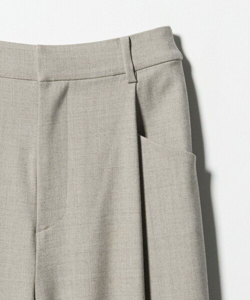 BEAUTY&YOUTH UNITED ARROWS（ビューティーアンドユースユナイテッドアローズ）の「ウールブレンド ツイルバックゴムパンツ ウォッシャブル（その他パンツ・レディース・モカ/ベージュ/ダークグレー/ピンク・M/XS/S）」の22枚目の写真