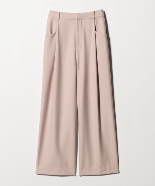 BEAUTY&YOUTH UNITED ARROWS(ビューティーアンドユースユナイテッドアローズ)の「ウールブレンド ツイルバックゴムパンツ ウォッシャブル(その他パンツ・レディース・モカ/ベージュ/ダークグレー/ピンク・M/XS/S)」の6枚目の写真
