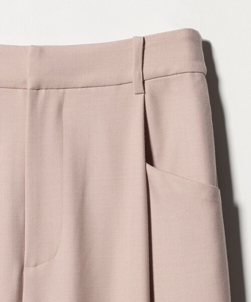 BEAUTY&YOUTH UNITED ARROWS(ビューティーアンドユースユナイテッドアローズ)の「ウールブレンド ツイルバックゴムパンツ ウォッシャブル(その他パンツ・レディース・モカ/ベージュ/ダークグレー/ピンク・M/XS/S)」の8枚目の写真