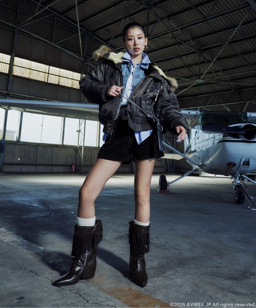 MOUSSY（マウジー）の「《AVIREX×MOUSSY》N-2B（ナイロンジャケット