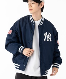 MLB × NEWERA ドジャース スタジャン L 楽天市場】NEWERA ニューエラ スタジャン ブルゾン MLB AP STADIUM