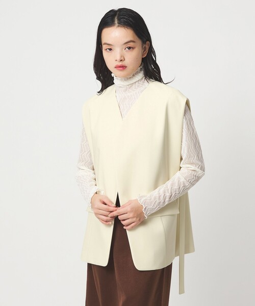 EMMEL REFINES＞EM サイドベルト ジレ（ベスト）｜EMMEL REFINES