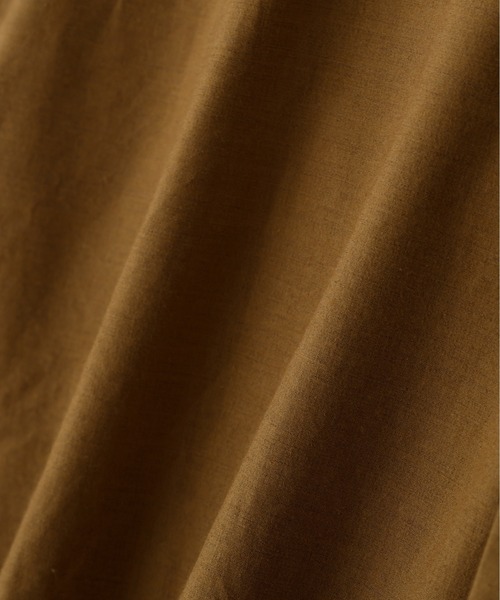 MARGARET HOWELL（マーガレットハウエル）の「COTTON WOOL POPLIN（シャツ/ブラウス・レディース・オフホワイト/マスタード・1/2）」の7枚目の写真