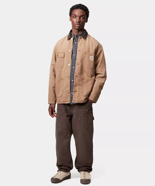 Carhartt OG Chore Coat ベージュジャケット Carhartt WIP/カーハートダブリューアイピー OG CHORE COAT ジャケット
