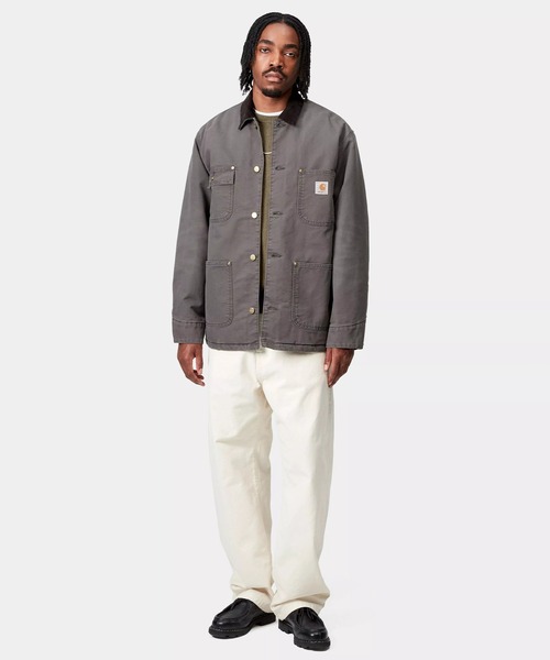 Carhartt WIP（カーハートダブリューアイピー）の「Carhartt WIP/カーハートダブリューアイピー OG CHORE COAT ジャケット I035613（その他アウター・メンズ・ブラウン/ダークブラウン/ダークネイビー/ブラック・S/M/L）」の12枚目の写真