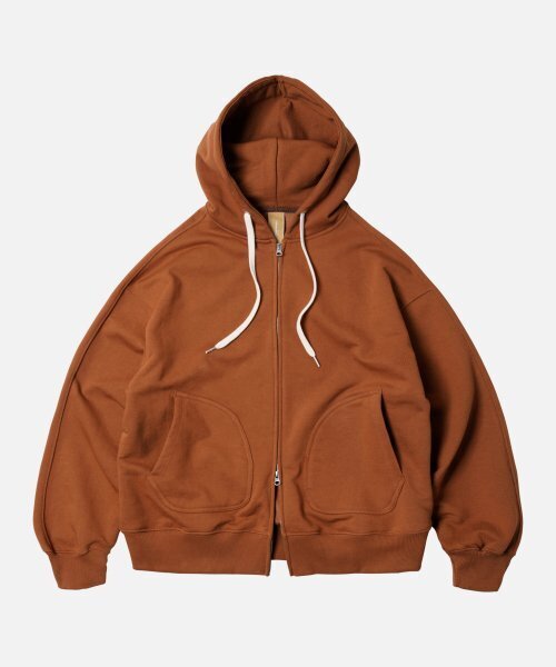 FRIZMWORKS(フリズムワークス)の「OG HEAVYWEIGHT HOOD ZIPUP PARKA _ BRICK(パーカー・メンズ・その他・SMALL/MEDIUM/LARGE/X-LARGE)」の1枚目の写真