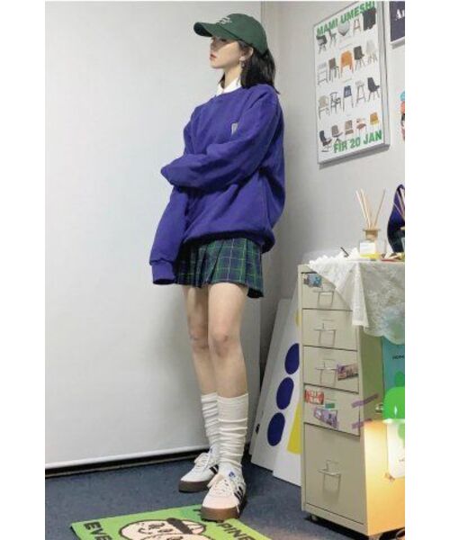Retriever Club（レトリーバークラブ）の「GRAFFITI RRC CREWNECK [PURPLE]（スウェット・レディース・その他・SMALL/MEDIUM/LARGE/X-LARGE）」の15枚目の写真