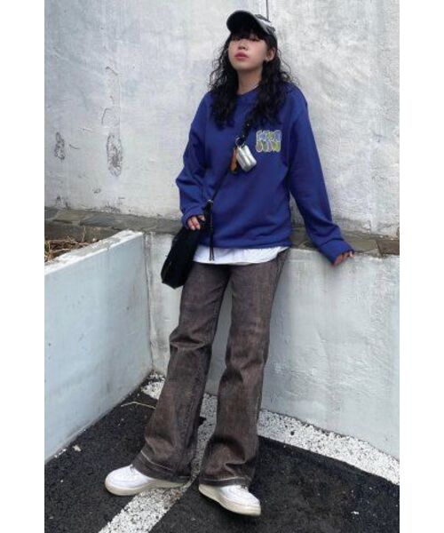 Retriever Club（レトリーバークラブ）の「GRAFFITI RRC CREWNECK [PURPLE]（スウェット・レディース・その他・SMALL/MEDIUM/LARGE/X-LARGE）」の18枚目の写真