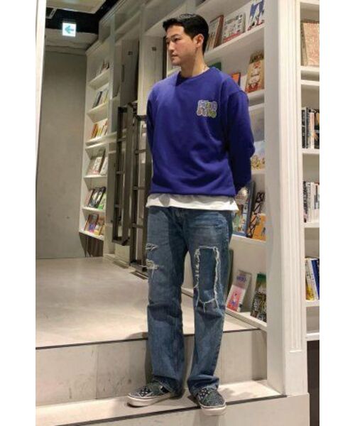 Retriever Club（レトリーバークラブ）の「GRAFFITI RRC CREWNECK [PURPLE]（スウェット・レディース・その他・SMALL/MEDIUM/LARGE/X-LARGE）」の4枚目の写真