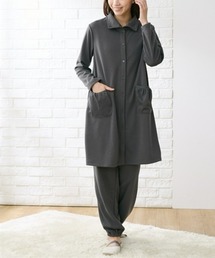 QUNTSTYLE（キュントスタイル）の「【マタニティウェア・授乳服】極厚あったか裏シャギー 衿２WAYパジャマ（マタニティウェア/グッズ）」