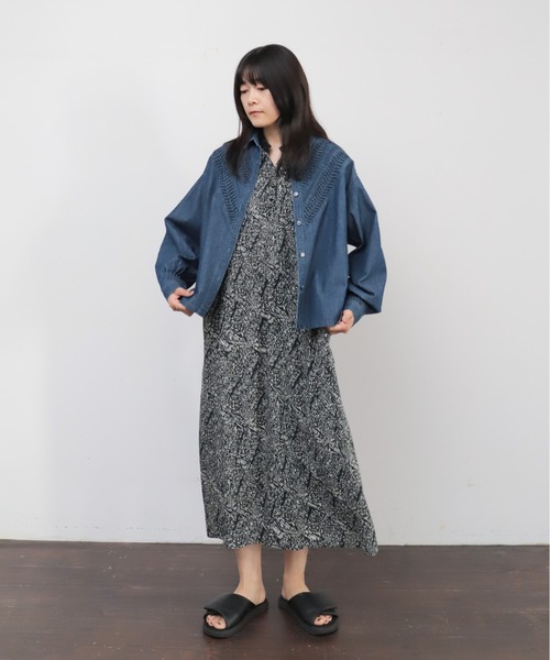 さざなみPT スキッパーワンピース | NOMBRE IMPAIR