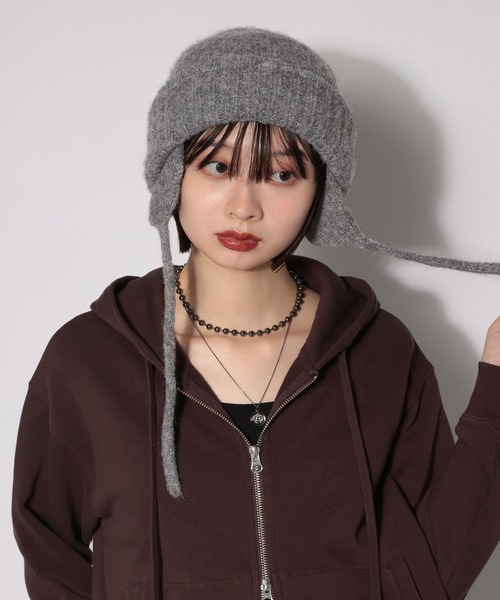 PAGEBOY（ページボーイ）の「ニットキャップ（ニットキャップ/ビーニー・レディース・ブラック/グレー・FREE）」の17枚目の写真