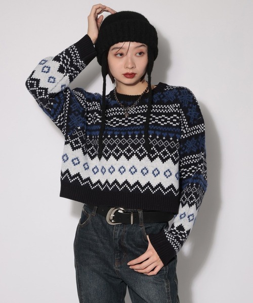 PAGEBOY（ページボーイ）の「ニットキャップ（ニットキャップ/ビーニー・レディース・ブラック/グレー・FREE）」の22枚目の写真