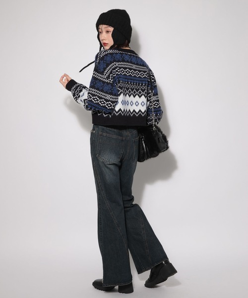 PAGEBOY（ページボーイ）の「ニットキャップ（ニットキャップ/ビーニー・レディース・ブラック/グレー・FREE）」の21枚目の写真