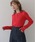 CLEIO�i�N���C�I�j�́u�yCLEIO�z�w�����[�l�b�N���u�j�b�g HENLEY NECK RIB KNIT/986-14617�iT�V���c/�J�b�g�\�[�j�v�b���b�h