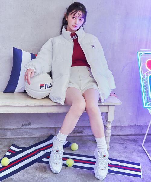 REDYAZEL（レディアゼル）の「［FILA×REDYAZEL］2WAYフェイクダウンジャケット（ダウンジャケット/コート・レディース・ホワイト/ブラック・FREE）」の22枚目の写真