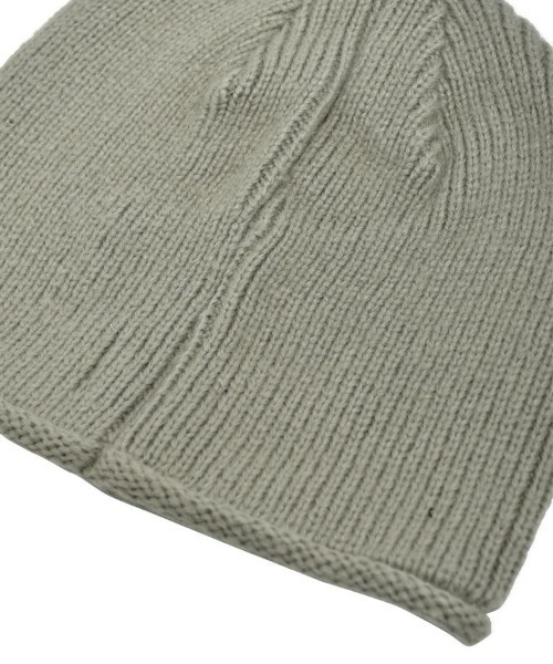 STYLISE（スタイライズ）の「【BREATH】SOUTHSIDE CROSS DAMAGE BEANIE / ダスト [BR25AW-AC8006]（ニットキャップ/ビーニー・メンズ・ベージュ・ONE SIZE）」の7枚目の写真