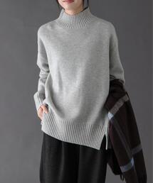 FORK&SPOON | FORK&SPOON　ハイネックロングニット(ニット/セーター)